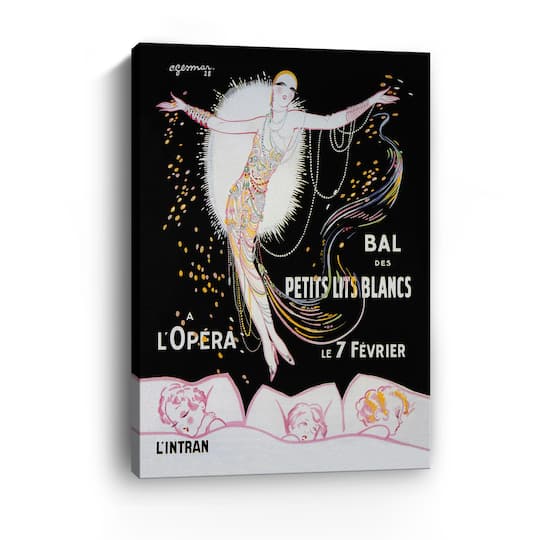 Lumaprints Dance of the Little White Lights Canvas Giclée Art